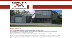 Desktop Screenshot of heipro.nl
